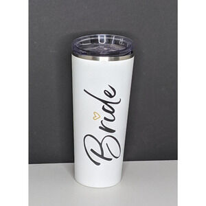 Bride Gift Tumbler Cup Vacuum Insulated Stainless Steel Drink Cup SassyCups